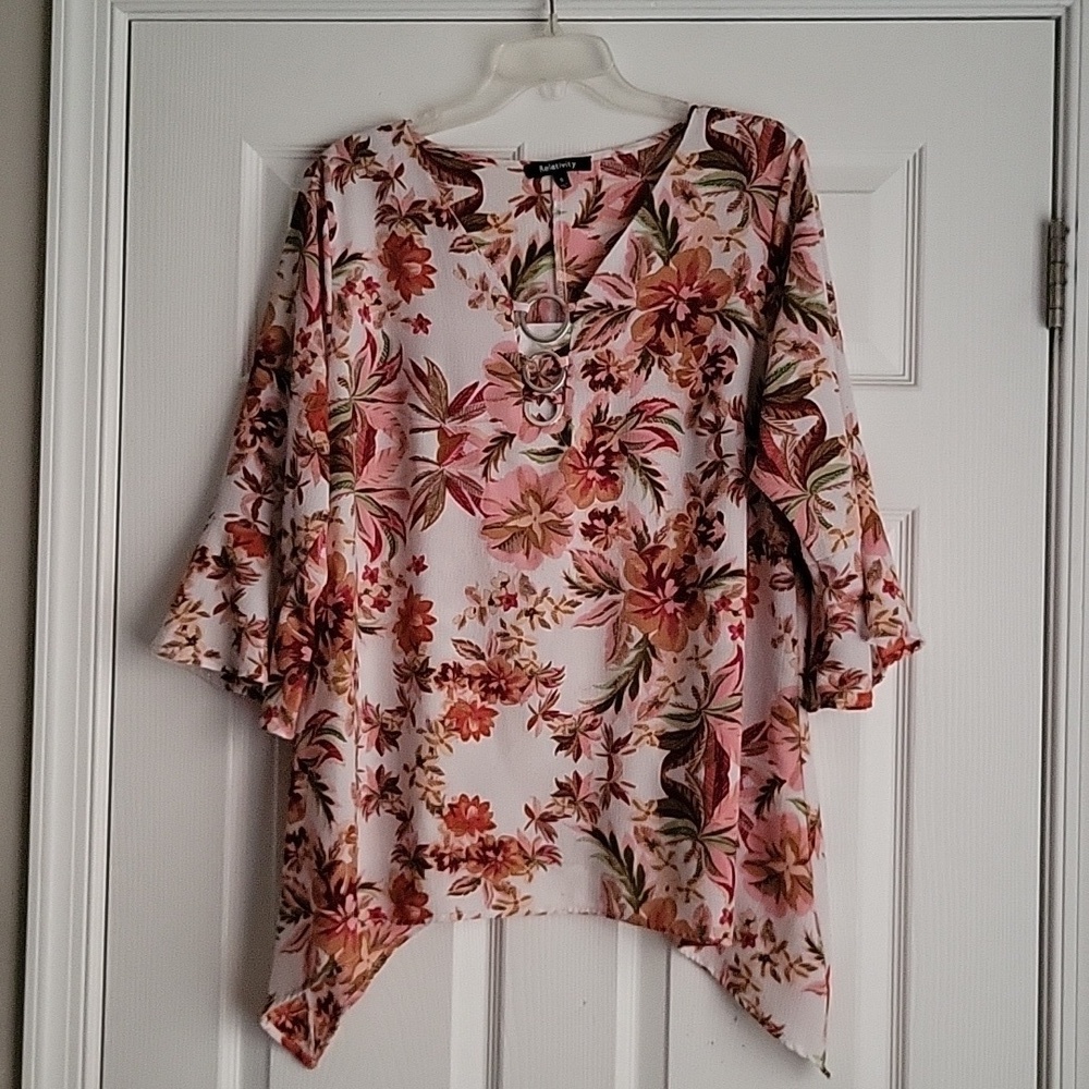 Relativity Floral Blouse